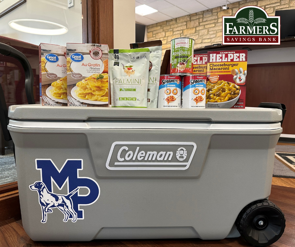 Farmers Savings Bank Food Drive